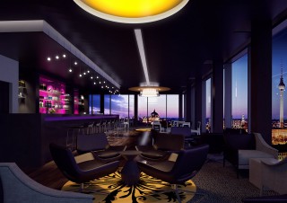 interior andel’s Hotel Berlin  – ubm – architectural visualization